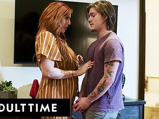 Lauren Phillips's huge natural tits porn by Adult Time