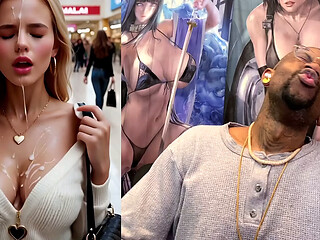 Tight Bald Pussy Teen Riding Her Naughty Teddy, Beautiful Teen Girl Gets Her Face Cum Covered, Big Breast Blonde Girl Gets Cum Covered In Public, AI Generated