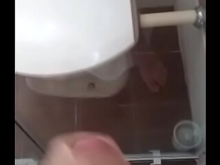 Gozando no banheiro