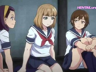 Teacher  Students Taken by Villagers in a Dark Forest Ritual  Super Hot HENTAI