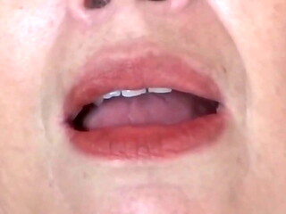 I cum on my girlfriend'_s stepmom'_s tits, she masturbates in front of me