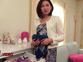 Kinky Asian Cutie Ameri Koshikawa Strips Seductively Before Passionate Fuck