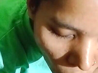 Non Stop Blowjob of My Friend Girlfriend