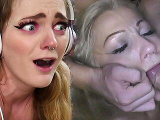 Carly Rae Summers Reviews Hot Blonde German Slut Gets Extreme Rough Fuck with Big Cock - PF Porn Reactions