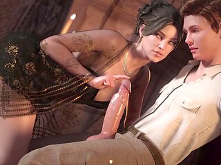 Mummy is ready for some action in this 3D porn game adventure