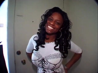 Big natural boobs loves big black cock in ass...cum in mouth