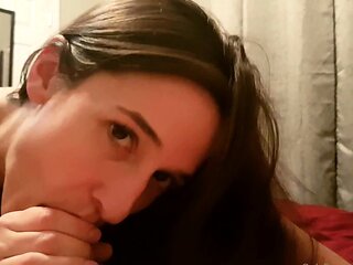 Nice amateur Blowjob and Handjob