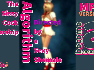 The Sissy Cock Worship Algorithm Directed by a Sexy Shemale