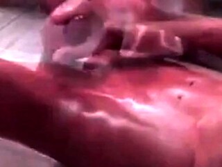 Oiled-Up Twink's Solo Fun