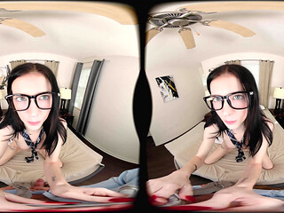 FORBVR - Your Horny Teen Student Wants To POV Suck And Fuck Cock During Fieldtrip
