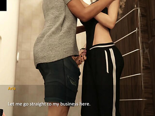 The Spellbook Pure #30 - the Mile High Club with Stepsis - Animated 3D Porn Game