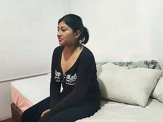 Kiomi's Porn Casting Blowjob - Petite Latina Amateur Swallows Cum