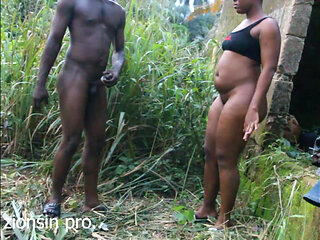 The Africans Were Caught in the Bush Fucking
