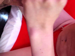 My Stepbrother Asked Me to Dress as an Elf and I His Milk with My Feet