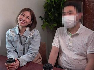 Asian MILF Housewife Cuckold Hardcore: Mature Woman Fucks in Front of Husband