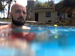 Pool party with the hottest sluts in Floripa