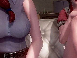 Murmur 17 New Girl Kate Liz Stepmom Adam Sees Shower Naked