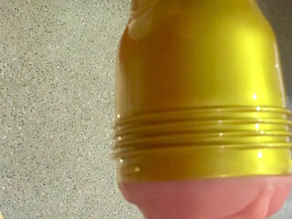 Fleshlight cock milking compilation