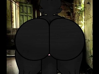 Cartoon cat x cartoon bat