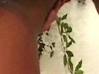 Horny Black Girl Has Anal Sex with a Huge White Cock