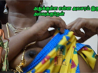 Indian Wife Fucks Her Husband's Brother, Very Sexy Tamil Audio