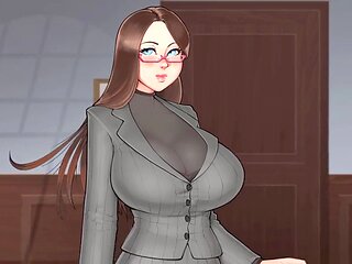 Sylvia wonders if her manager likes her in this animated adventure by Misskitty2k