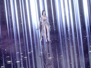 Ancient Style; Hanfu; Erotic Appeal; Jiggling Breasts; Bare Feet