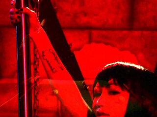 Stunning Asian babe gets anally fucked from her fucker on the table