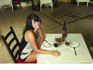 Public Restaurant Orgy: Hot Licking & Fucking with Sarah Kelly & Alexandra Wett