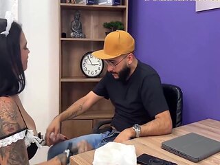 My Maid Helps Me With My Stress By Fucking Without A Condom - Zamantha Lopez - Soldierhugecock 12 Min