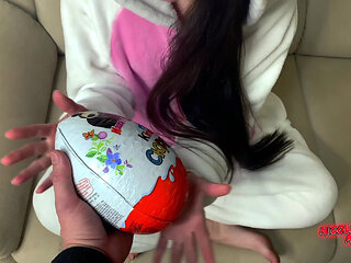 I fucked a hot brunette in a unicorn costume and finished inside