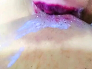 Amateur Pakistani Bhabhi Shenamena Sucking Big Natural Tits and Drinking Milk