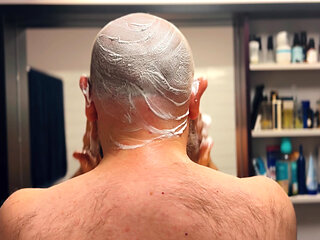 Shave Bald Head and Worship