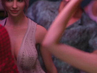 Bonds Between 1 Diana Love Giving Me Blowjob in the Shower