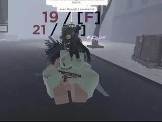 Roblox zombie slut fucks my brains out