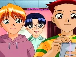  Submissive MILF Is -Censored- to Cum in Public as Her Doms Fill Her Holes With Toys