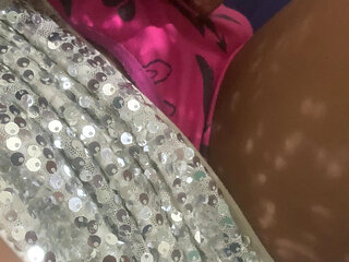 Young transgender girl stroking her panties until his cock is hard