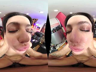 Teen Wants Good Fuck VR 4k: Blowjob, Creampie  Virtual Reality Porn