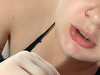 Jerking you into my panties