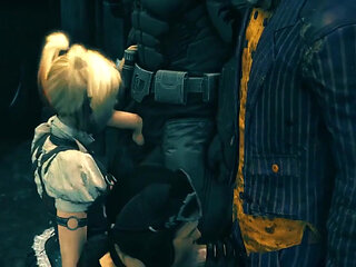 Harley and Catwoman Blowjob - Kawaii Detective