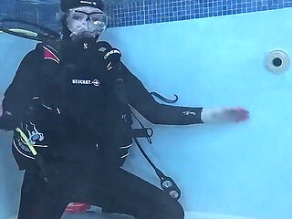 Bubble Tease: Underwater JOI in Full Scuba Gear