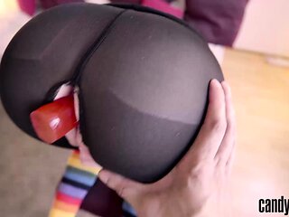 Russian couple amateur anal with toys from