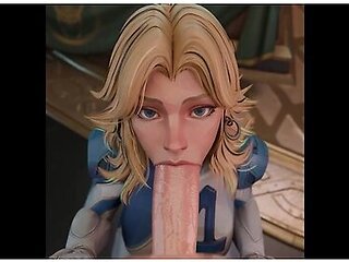 Car Toon And Suzanne Storm - Sue Storm Blowjob Pov Marvel Rivals