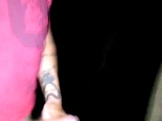 Cum in Foreskin - Uncut Cock at Night