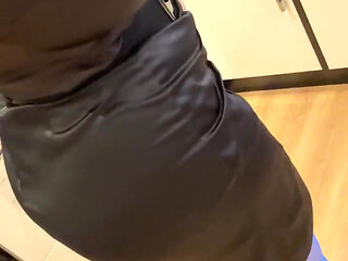 Black Lipstick Mistress Worship Huge Tits & Pussy