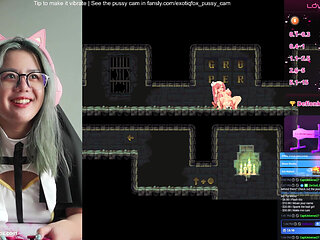 Lewd God Gameplay - Gabbi Plays as a Horny Divine Slut in Heat