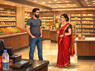 Stealer Get Punished in Supermarket Shop