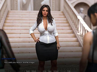 Lust academy: the world of magic and big milfy tits. Ep 6