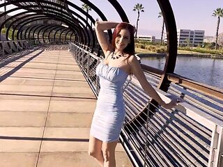 Two creampies for a redheaded hottie who wants hard sex