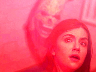 Teen girl Vikki Ray playing with magic and was fucked hard in anal by a Demon FLX001P01